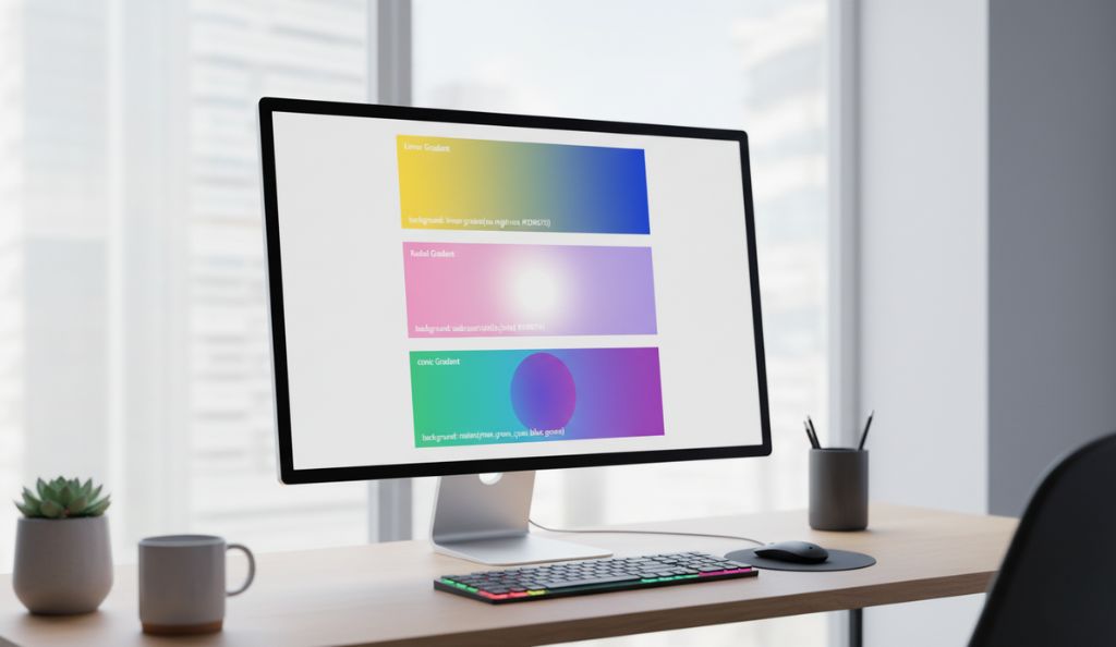 How to use gradients in css?